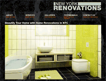 Tablet Screenshot of newyorkrenovations.com